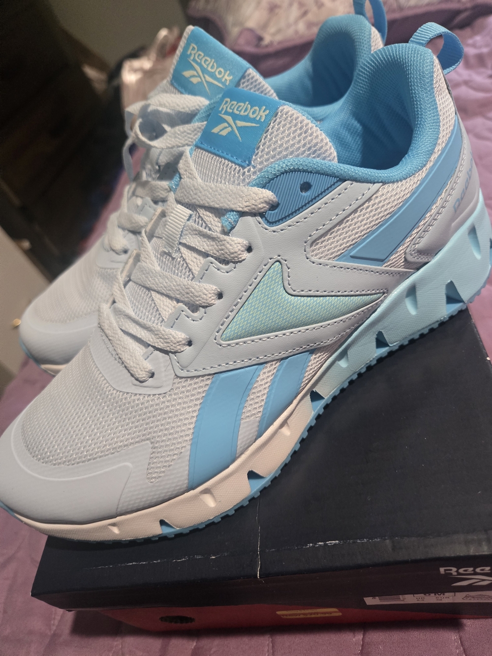 Reebok Women’s Light Blue Athletic Sneakers
